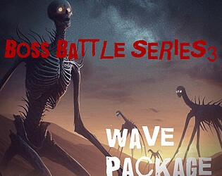【BGMアセット・フリーBGM集】絶望のひととき、ボスバトルBGM集「Boss Battle Series3」Wave5点パック